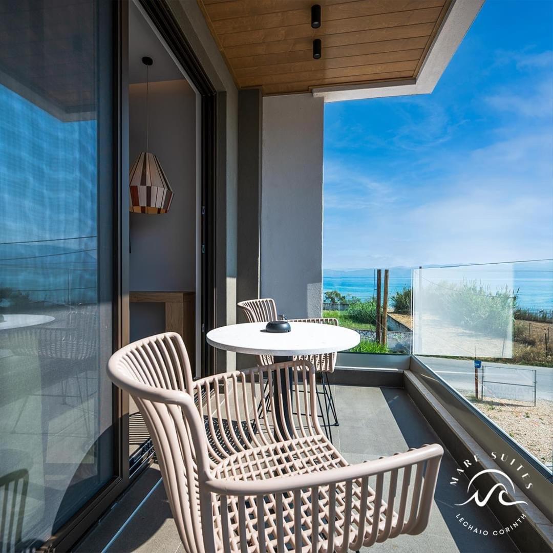 Mare Suites Lechaio Esterno foto