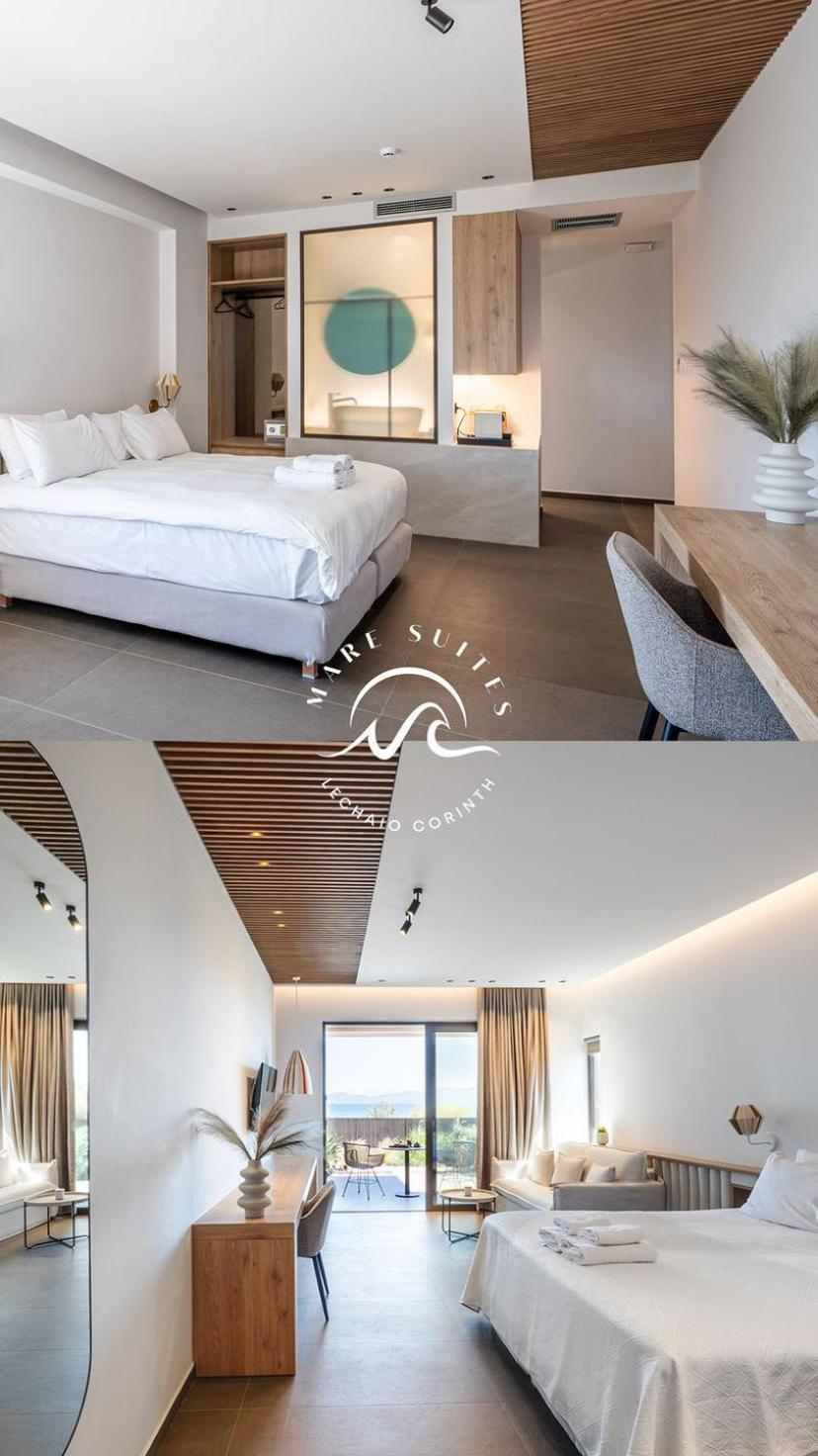 Mare Suites Lechaio Esterno foto