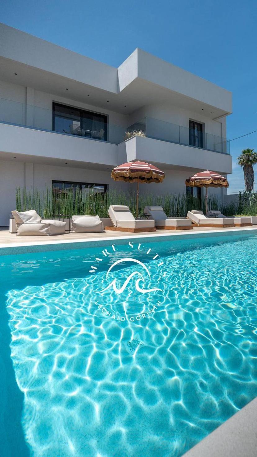 Mare Suites Lechaio Esterno foto